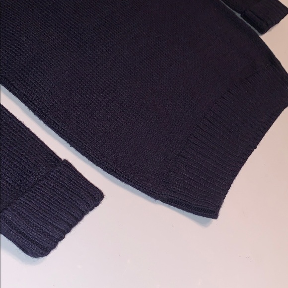 Ralph Lauren Football Designer Polo Bear Navy Blue Cotton Knit Baby Sweater 24m - Picture 9 of 14